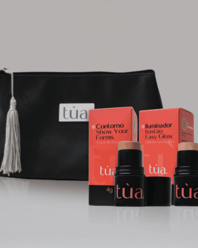 Impacto Pra Viagem – Kit com Nécessaire, Iluminador e Contorno