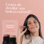Kit Brilho Natural – Blush e Iluminador